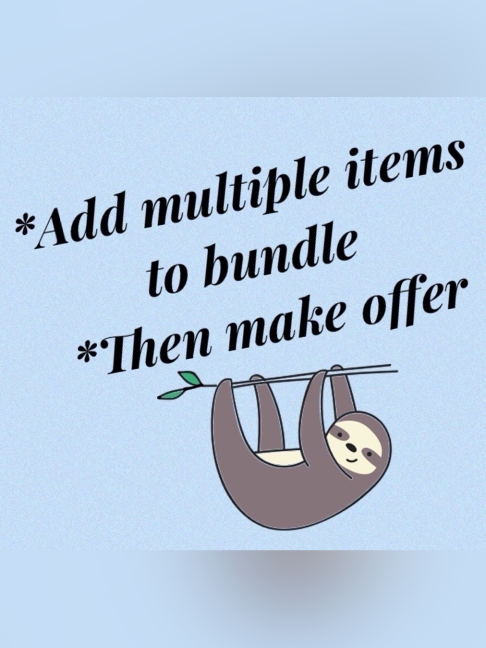 Make me an offer